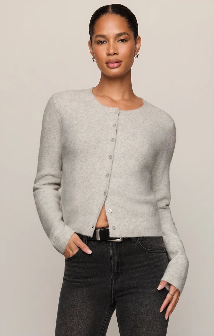 Medina Cardigan - Feather Grey