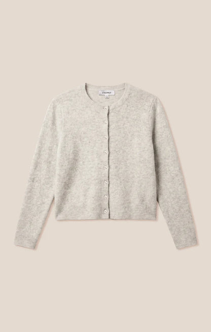 Medina Cardigan - Feather Grey