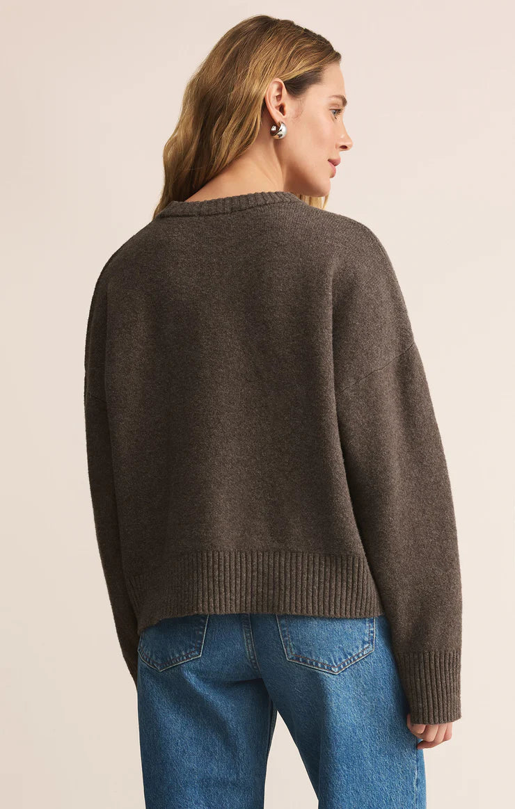 Cirrus Cozy Sweatshirt - Burnt Ash Sweatshirt TOP Z Supply