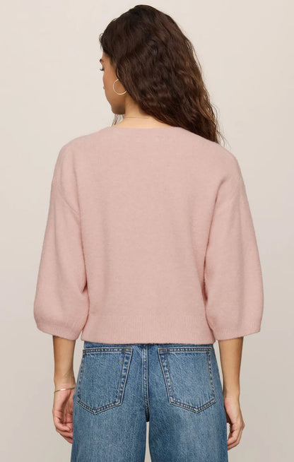 Valor Cardigan - Soft Blush