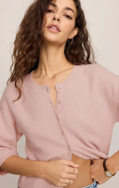 Valor Cardigan - Soft Blush