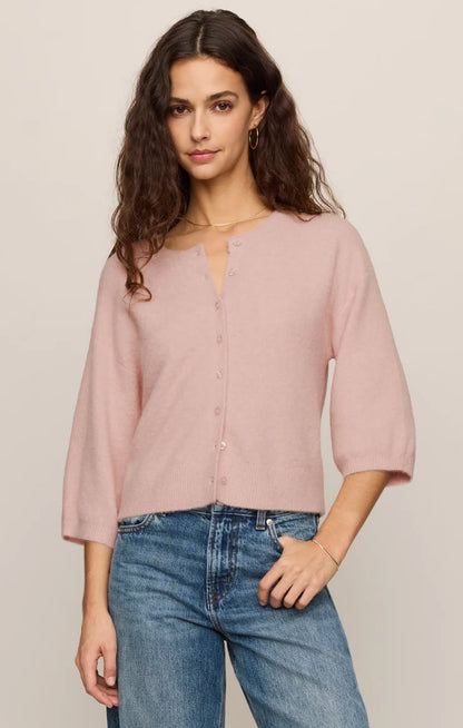 Valor Cardigan - Soft Blush