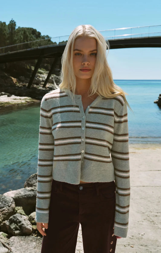 Medina Stripe Cardigan CARDYORJKT Z Supply