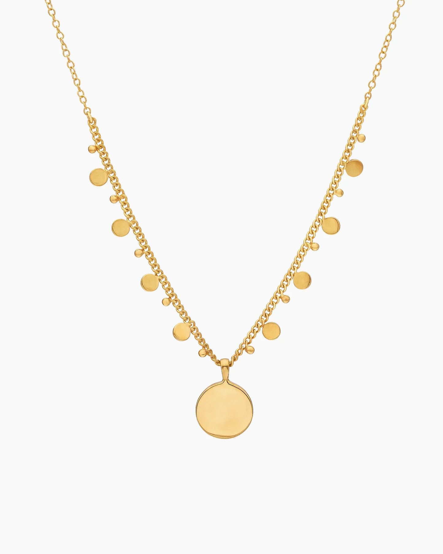 Rooh Charm Gold Necklace