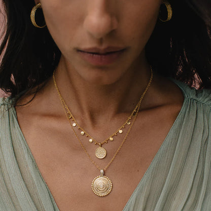 Rooh Charm Gold Necklace