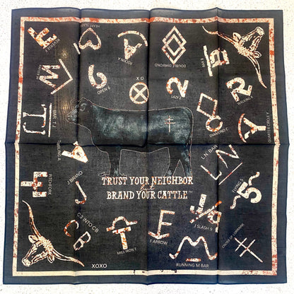 Cattlebrands - Scarf Bandana Scarves xoxo Default Title
