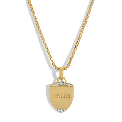 Shield of Faith Necklace NECKLACES JOY DRAVECKY
