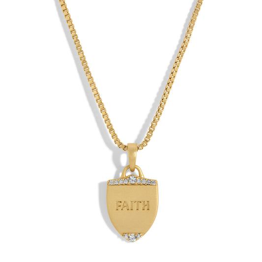 Shield of Faith Necklace NECKLACES JOY DRAVECKY
