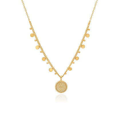 Rooh Charm Gold Necklace