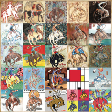 Bronc Study - Scarf Bandana Scarves xoxo Default Title