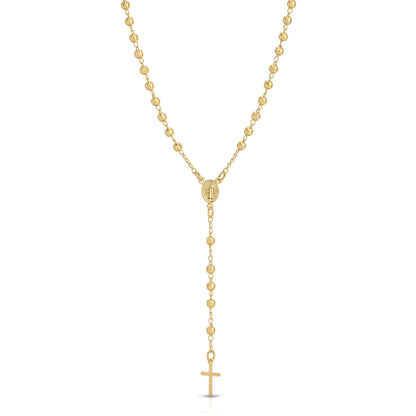 Pearl Rosary with Virgin Mary NECKLACES JOY DRAVECKY Default Title