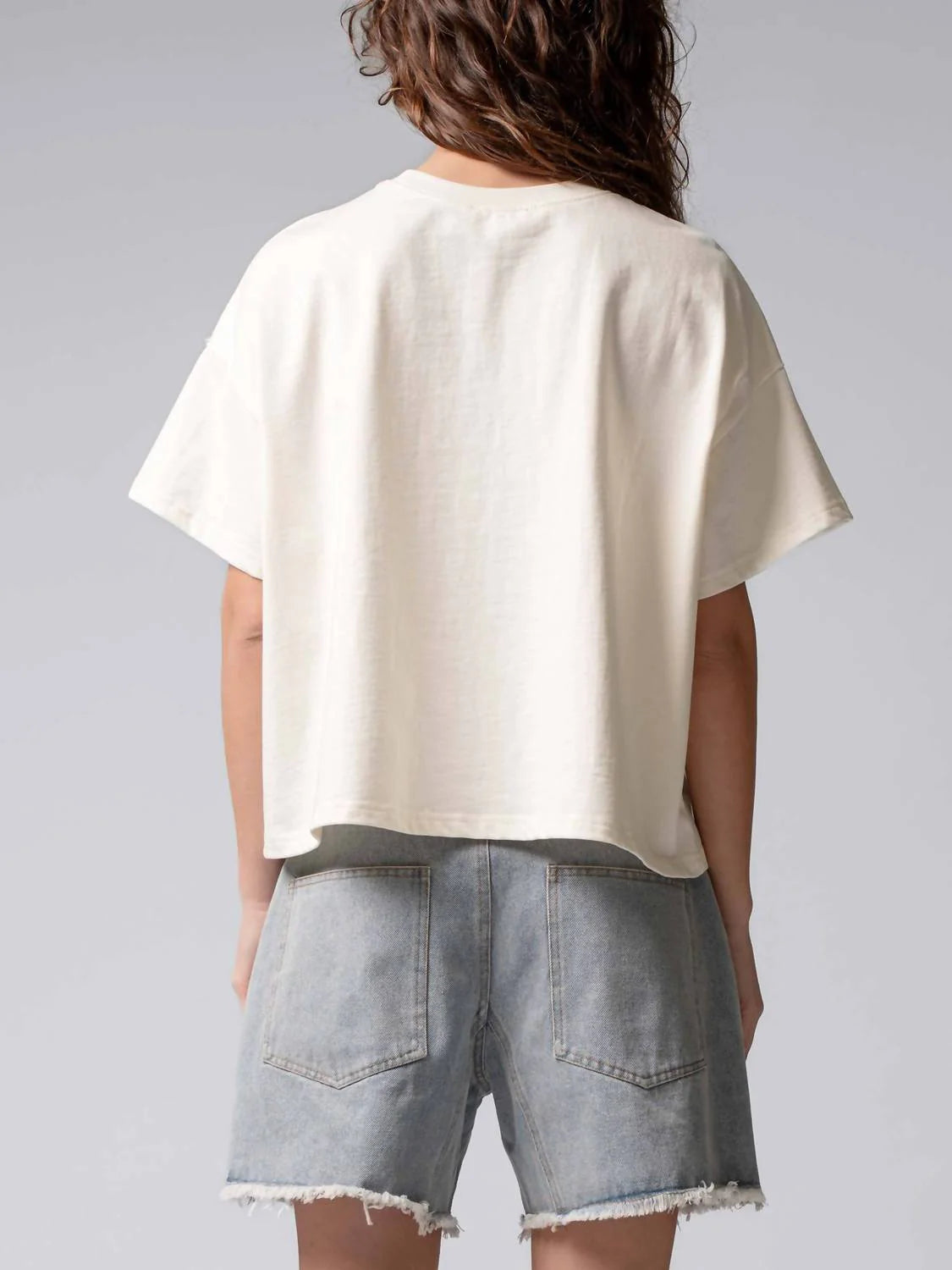 Denim Star Oversized Tee TOP TREND:NOTES