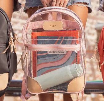 Clear Backpack (Order in any color!) Backpacks Jon Hart