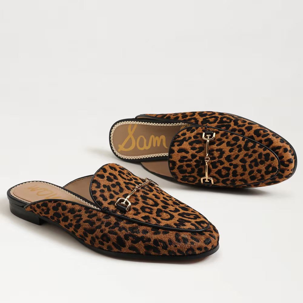Linnie Bit Mule Loafers - Mini Leopard SHOES Sam Edelman