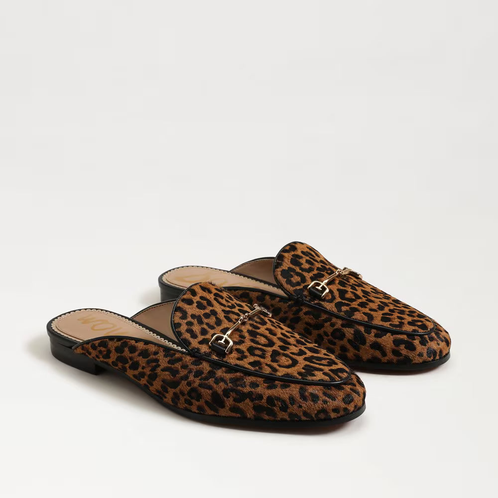 Linnie Bit Mule Loafers - Mini Leopard SHOES Sam Edelman