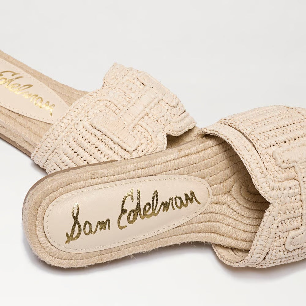 Miya Slide Sandal - Natural Beige Shoes Sam Edelman