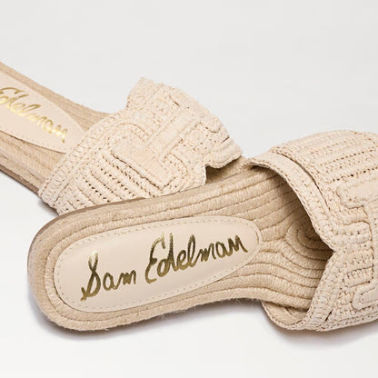 Miya Slide Sandal - Natural Beige Shoes Sam Edelman
