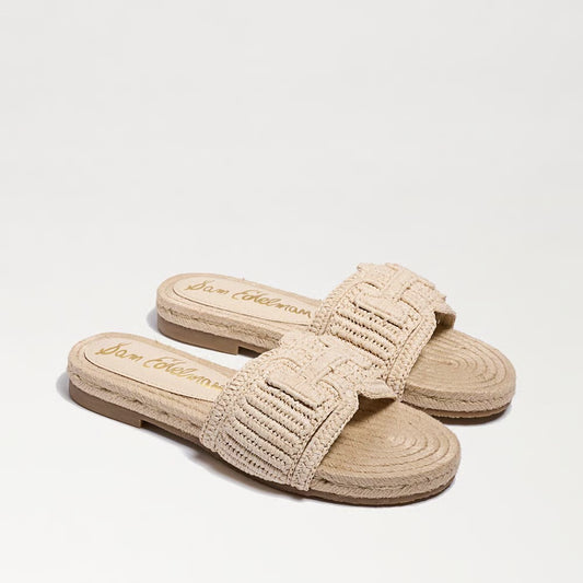Miya Slide Sandal - Natural Beige Shoes Sam Edelman