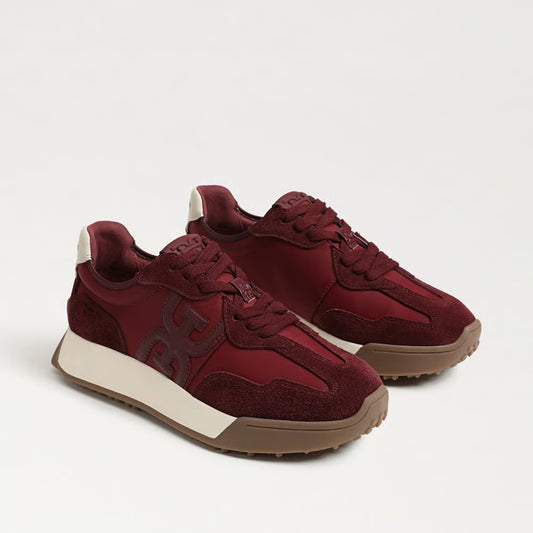Langley Sneakers - French Burgundy SHOES Sam Edelman