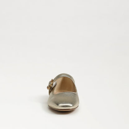 Michaela Mary Jane Flats - Dark Silver Sage Velvet SHOES Sam Edelman