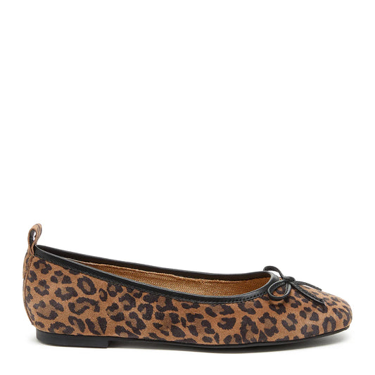 Frankie Leopard Ballet Flats Shoes Kelsi Dagger