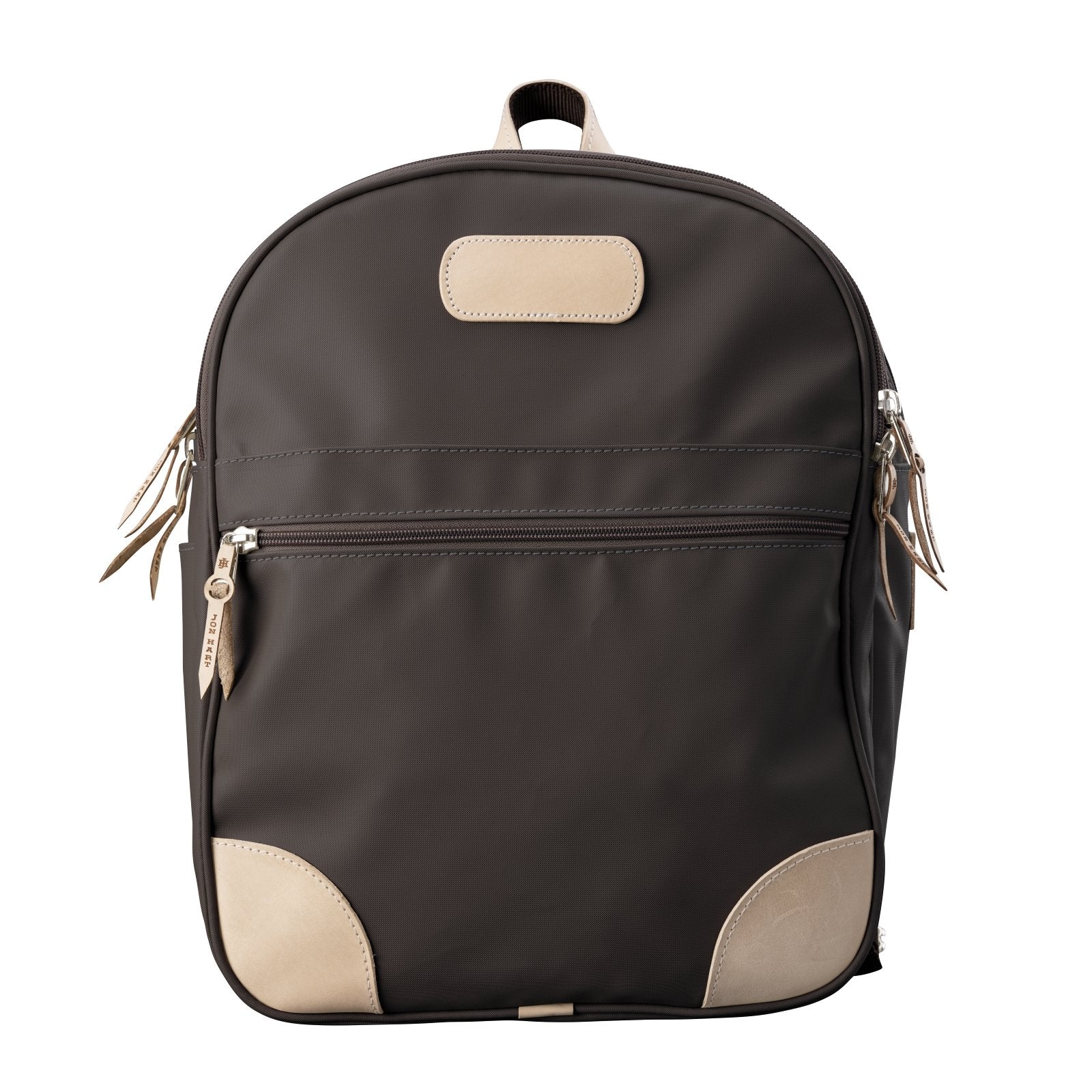 Large Backpack Combo Backpacks Jon Hart Espresso Coated Canvas  