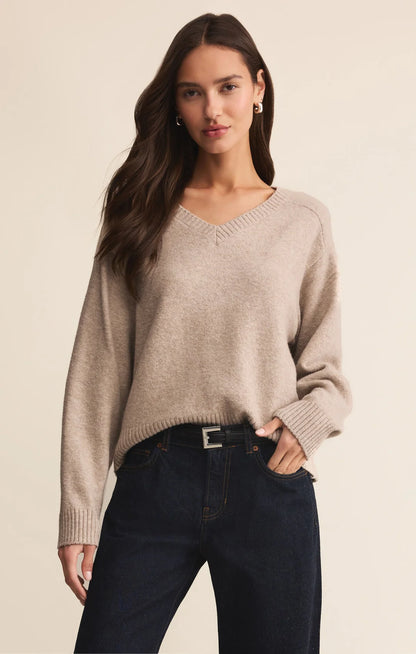 Eloise Sweater - Natural Heather