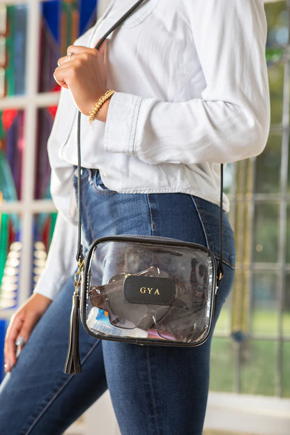 Clear Lola (Order in any color!) Crossbodies Jon Hart   