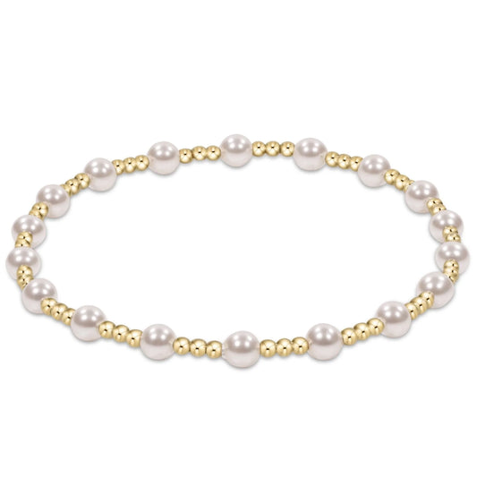 Sincerity Pearl 4mm Bracelet BRACELETS ENEWTON