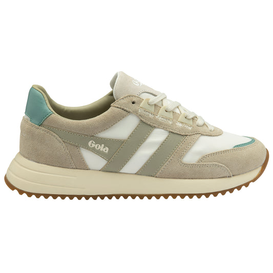 Gola Classics Women's Chicago Sneakers - Off White/Wheat/Feather Grey Sneakers Gola   