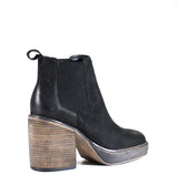 Ser Eeta Black Leather Ankle Boots