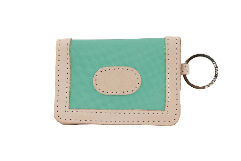 ID Wallet (Order in any color!) Wallets Jon Hart Mint Coated Canvas  