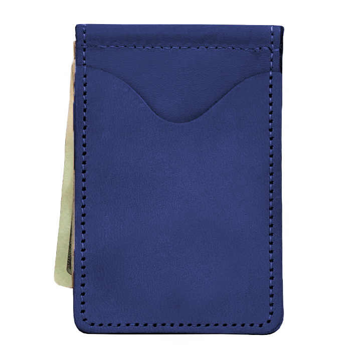 McClip (Order in any color!) Card Holders Jon Hart Royal Blue Leather  