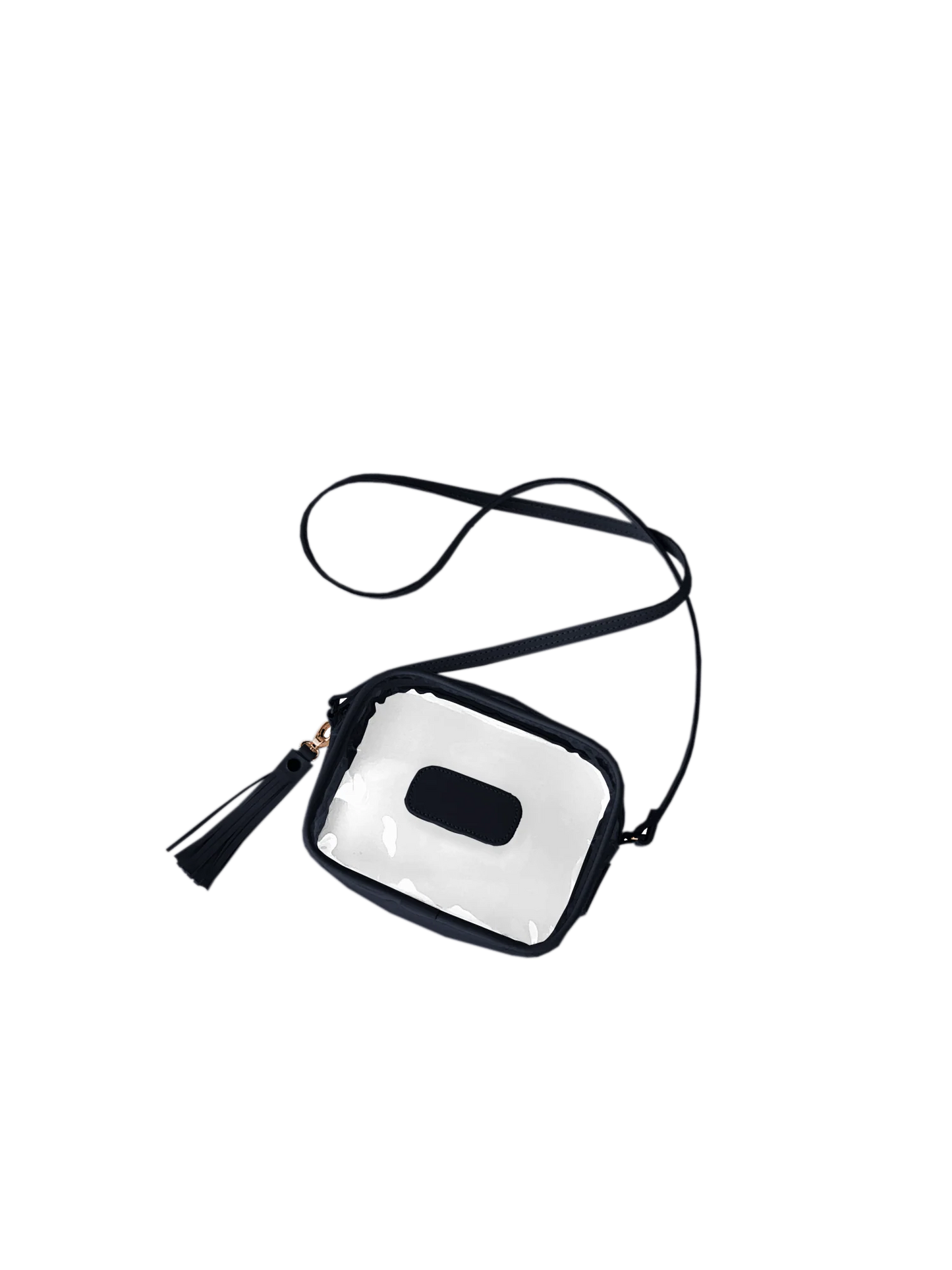 Clear Lola (Order in any color!) Crossbodies Jon Hart Navy Leather  
