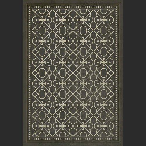 Vinyl Floor Mat - Pattern 05 Moriarty Rectangle spicher and co Rectangle: 38x56  