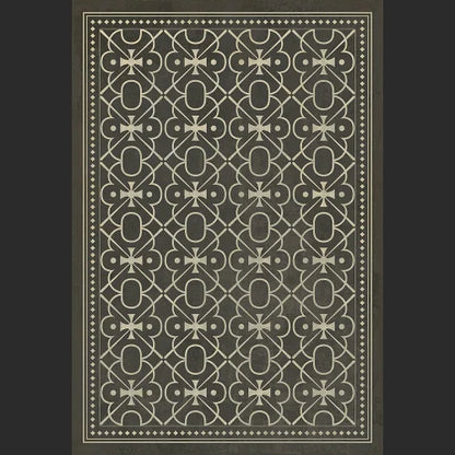Vinyl Floor Mat - Pattern 05 Moriarty Rectangle spicher and co Rectangle: 52x76  