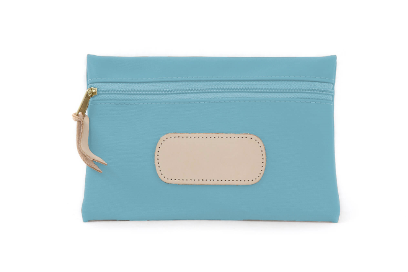 Pouch (Order in any color!) Pouches/Small Bags Jon Hart Ocean Blue Coated Canvas  