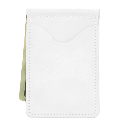 McClip (Order in any color!) Card Holders Jon Hart White Leather  