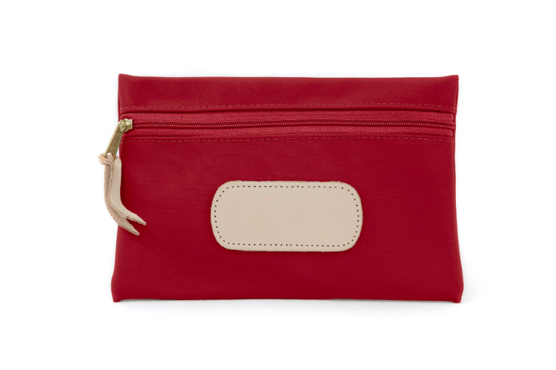 Pouch (Order in any color!) Pouches/Small Bags Jon Hart Red Coated Canvas  