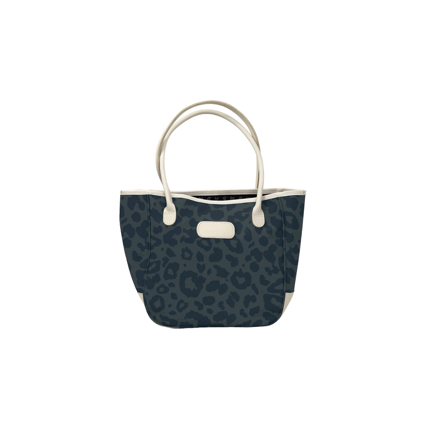 Medium Holiday Tote (Order in any color!) Totes Jon Hart Dark Leopard Coated Canvas  