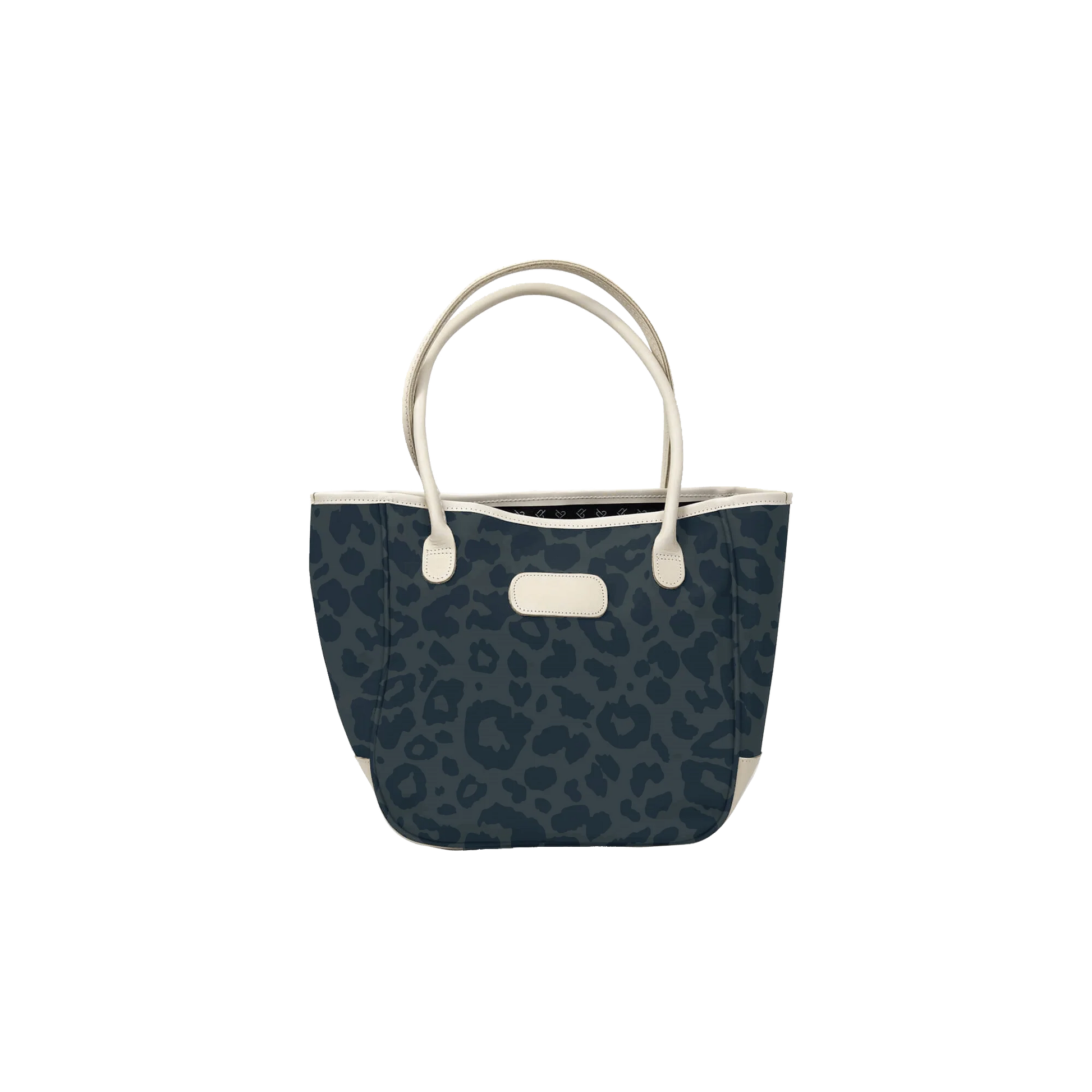Medium Holiday Tote (Order in any color!) Totes Jon Hart Dark Leopard Coated Canvas  