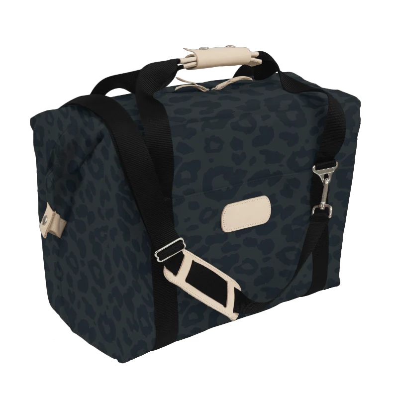 Large Cooler (Order in any color!) Coolers Jon Hart Dark Leopard Coated Canvas  