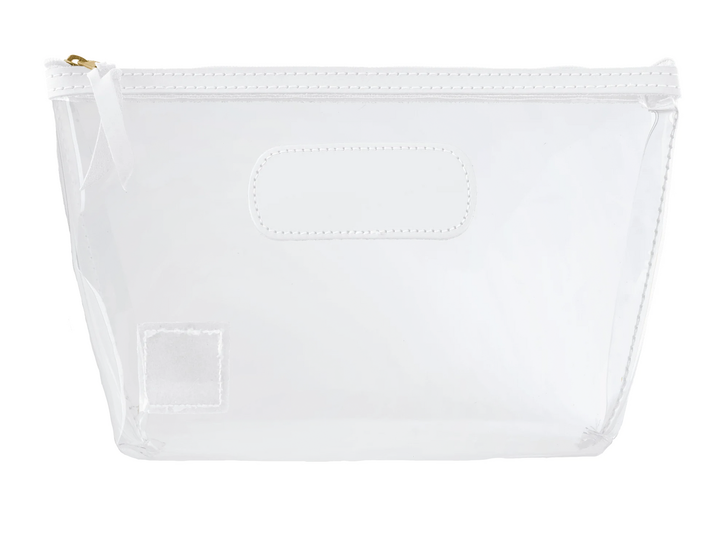 Clear Grande (Order in any color!) Pouches/Small Bags Jon Hart White Leather  