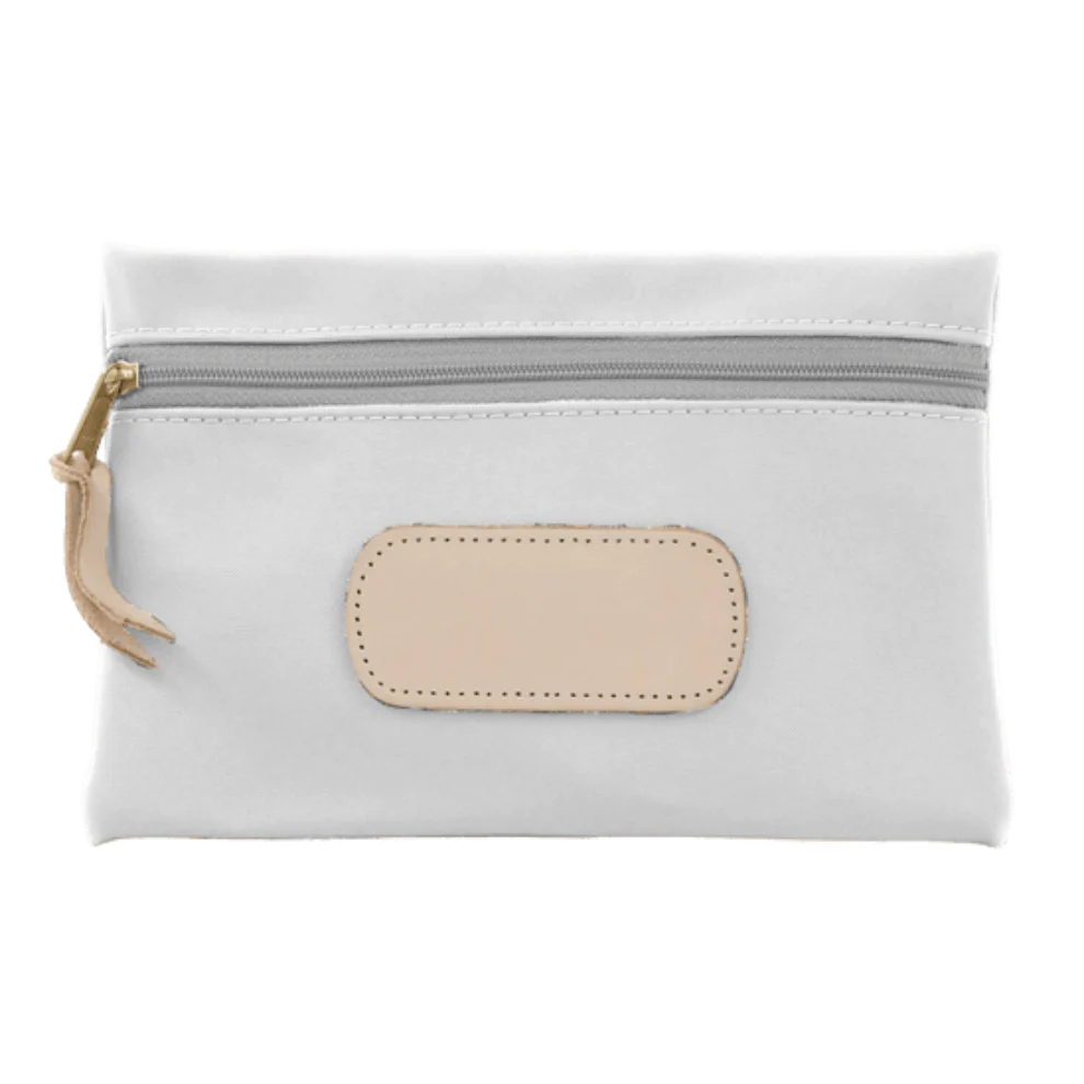 Pouch (Order in any color!) Pouches/Small Bags Jon Hart White Coated Canvas  