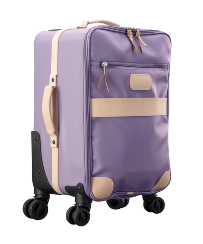 360 Carry On Wheels (Order in any color!) Suitcases Jon Hart Lilac Coated Canvas  