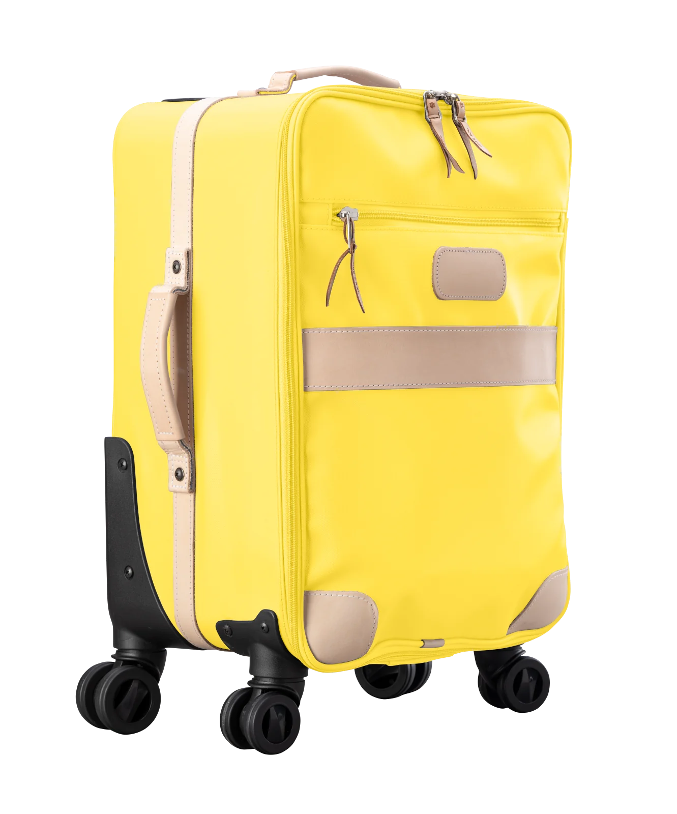 360 Carry On Wheels (Order in any color!) Suitcases Jon Hart Lemon Coated Canvas  