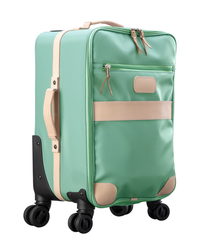 360 Carry On Wheels (Order in any color!) Suitcases Jon Hart Mint Coated Canvas  