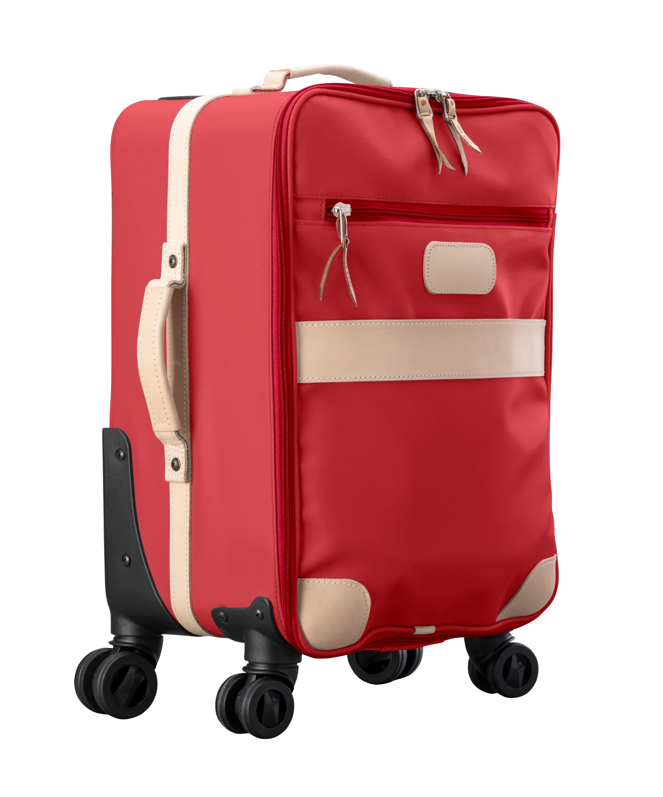 360 Carry On Wheels (Order in any color!) Suitcases Jon Hart Red Coated Canvas  