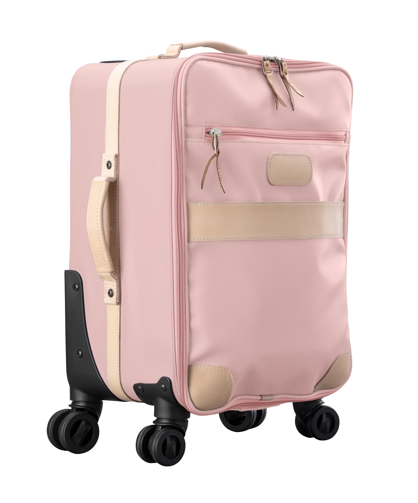 360 Carry On Wheels (Order in any color!) Suitcases Jon Hart Rose Coated Canvas  