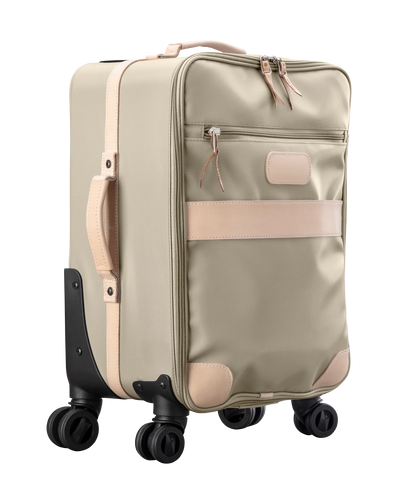 360 Carry On Wheels (Order in any color!) Suitcases Jon Hart Tan Coated Canvas  